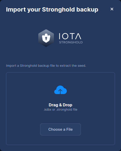 Drag and Drop Stronghold